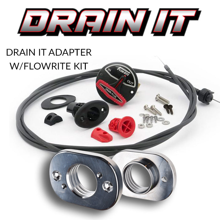 Drain It Adapter w/Flowrite Kit